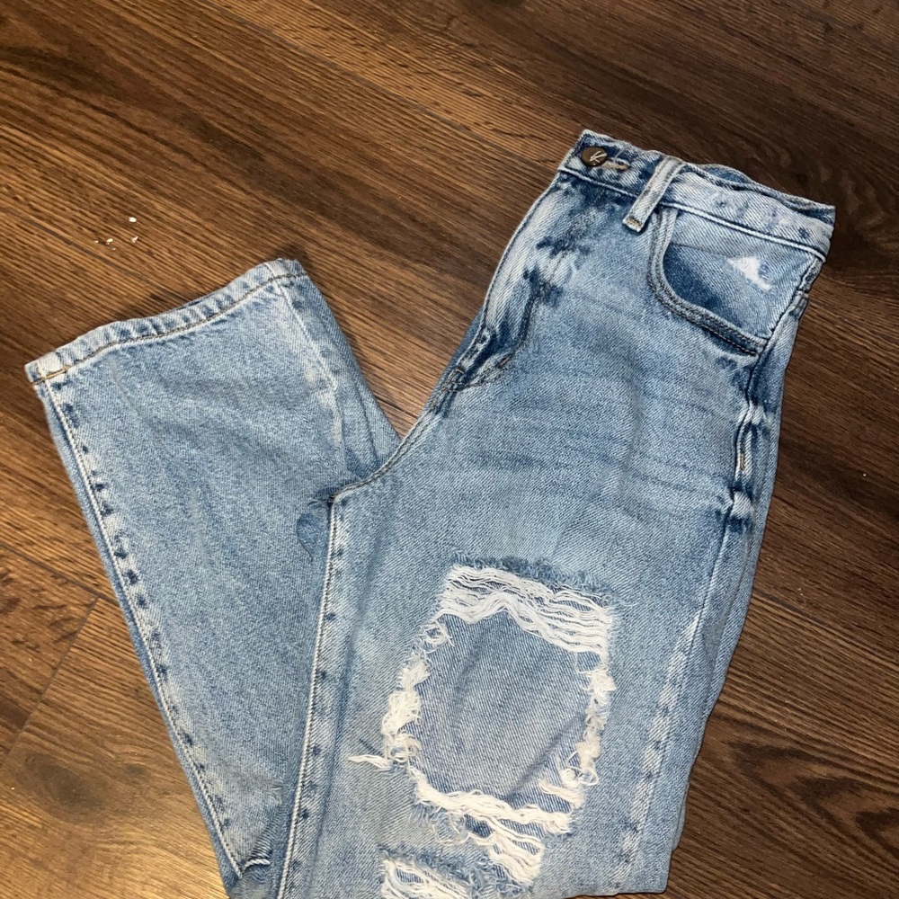 KanCan High Waisted Distressed Jeans